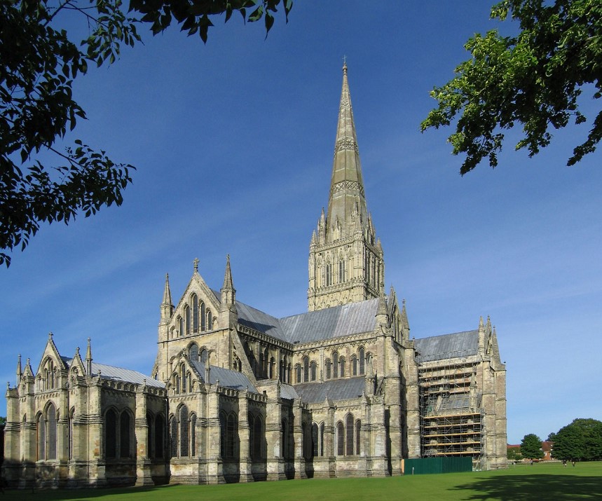 katedrala Salisbury v Angliji